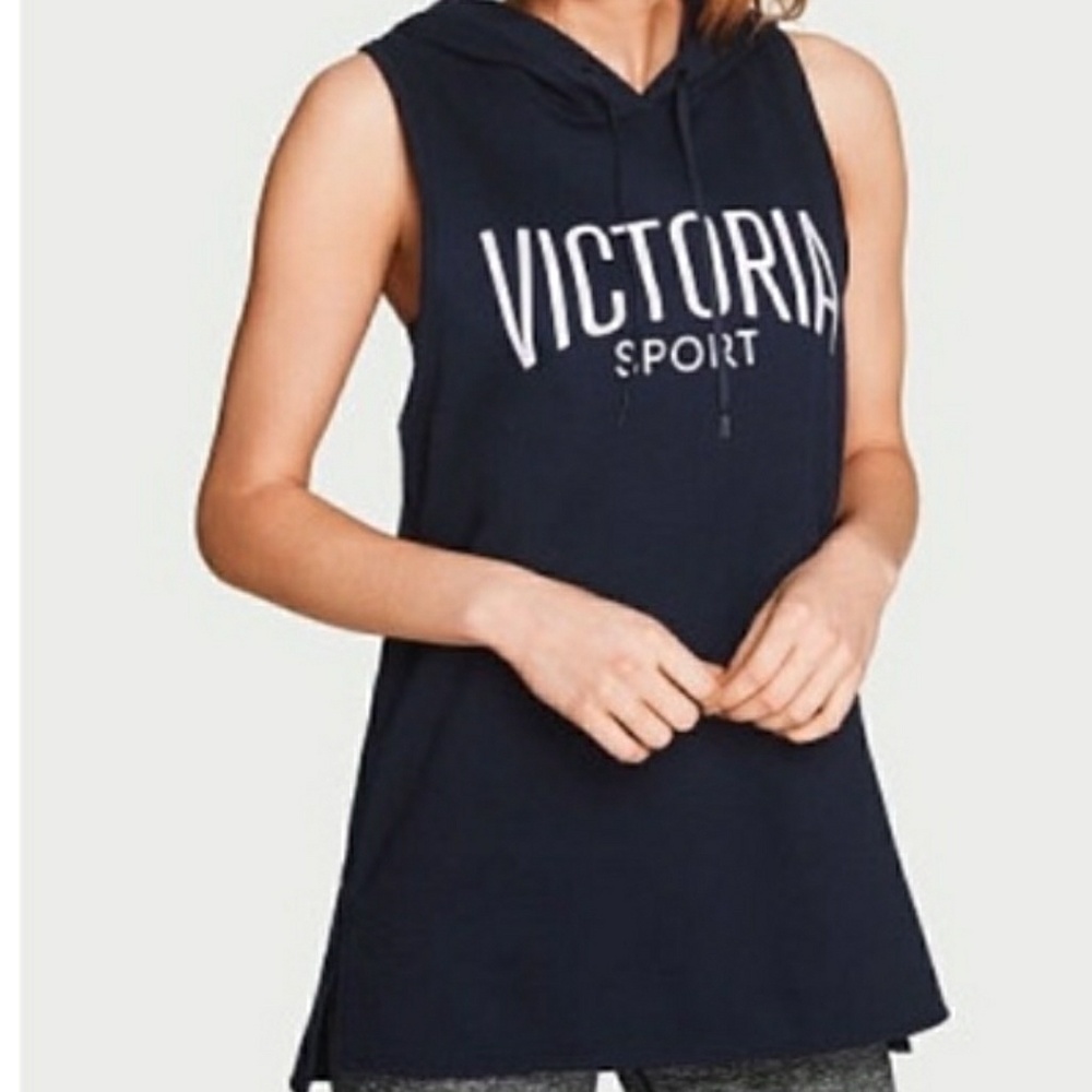 Victoria Sport Sleeveless Hoodie Size XL